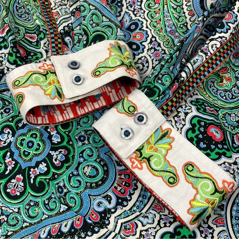 Robert Graham Button Down Shirt | Men XXL - Picture 8 of 11